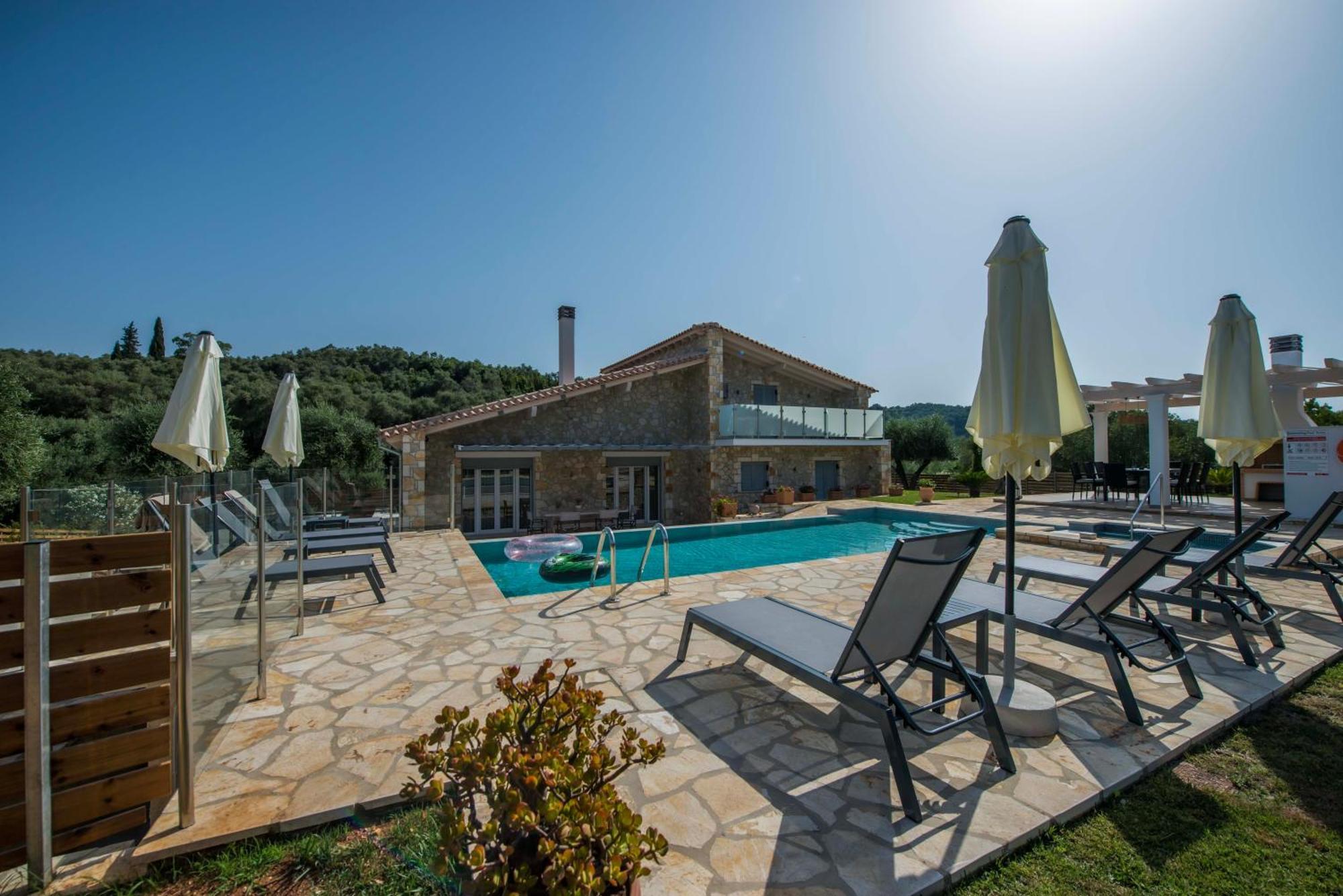 Villa Martha Perithia Corfu Екстериор снимка