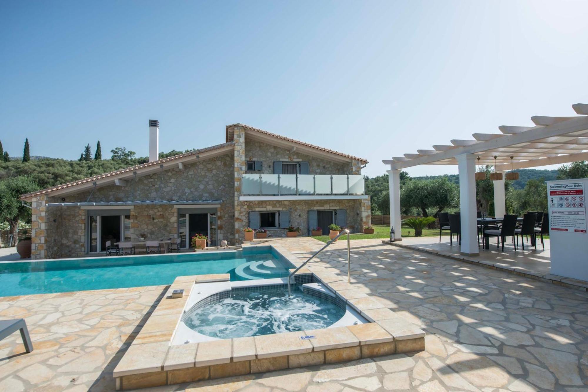 Villa Martha Perithia Corfu Екстериор снимка