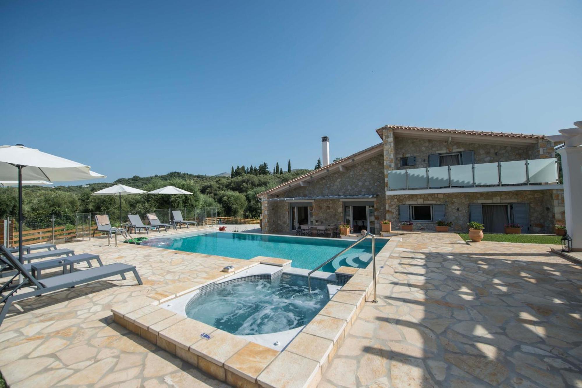 Villa Martha Perithia Corfu Екстериор снимка
